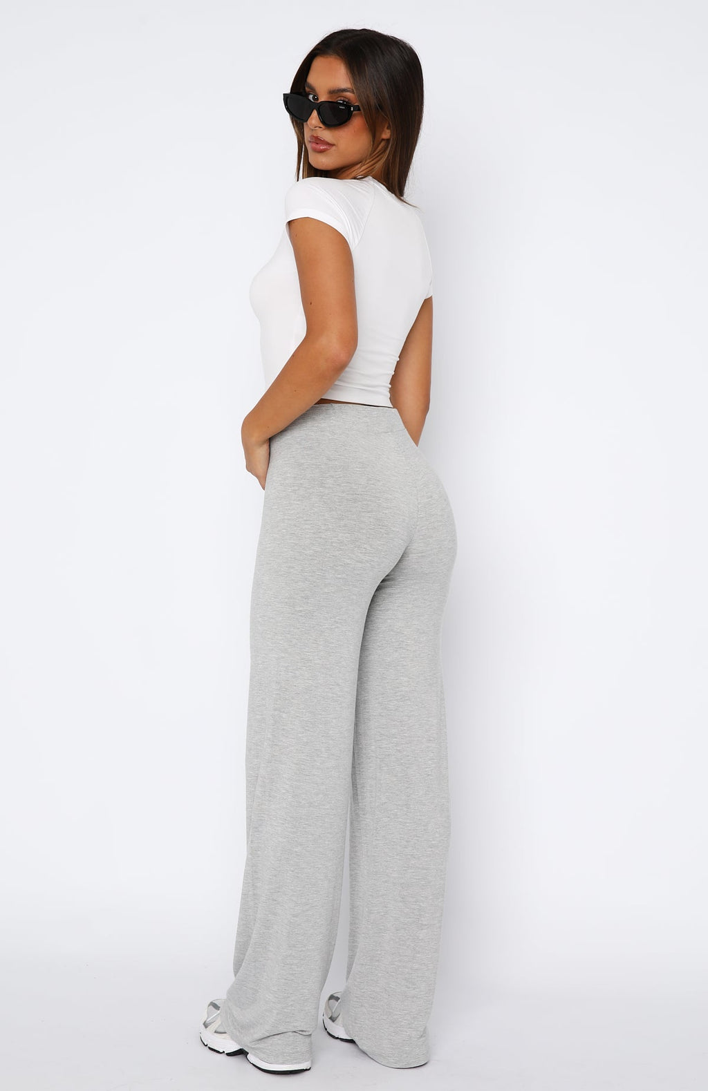 White Fox Something I'm Missing Pants Grey