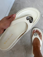 White Fox Julijana Sandals Bone