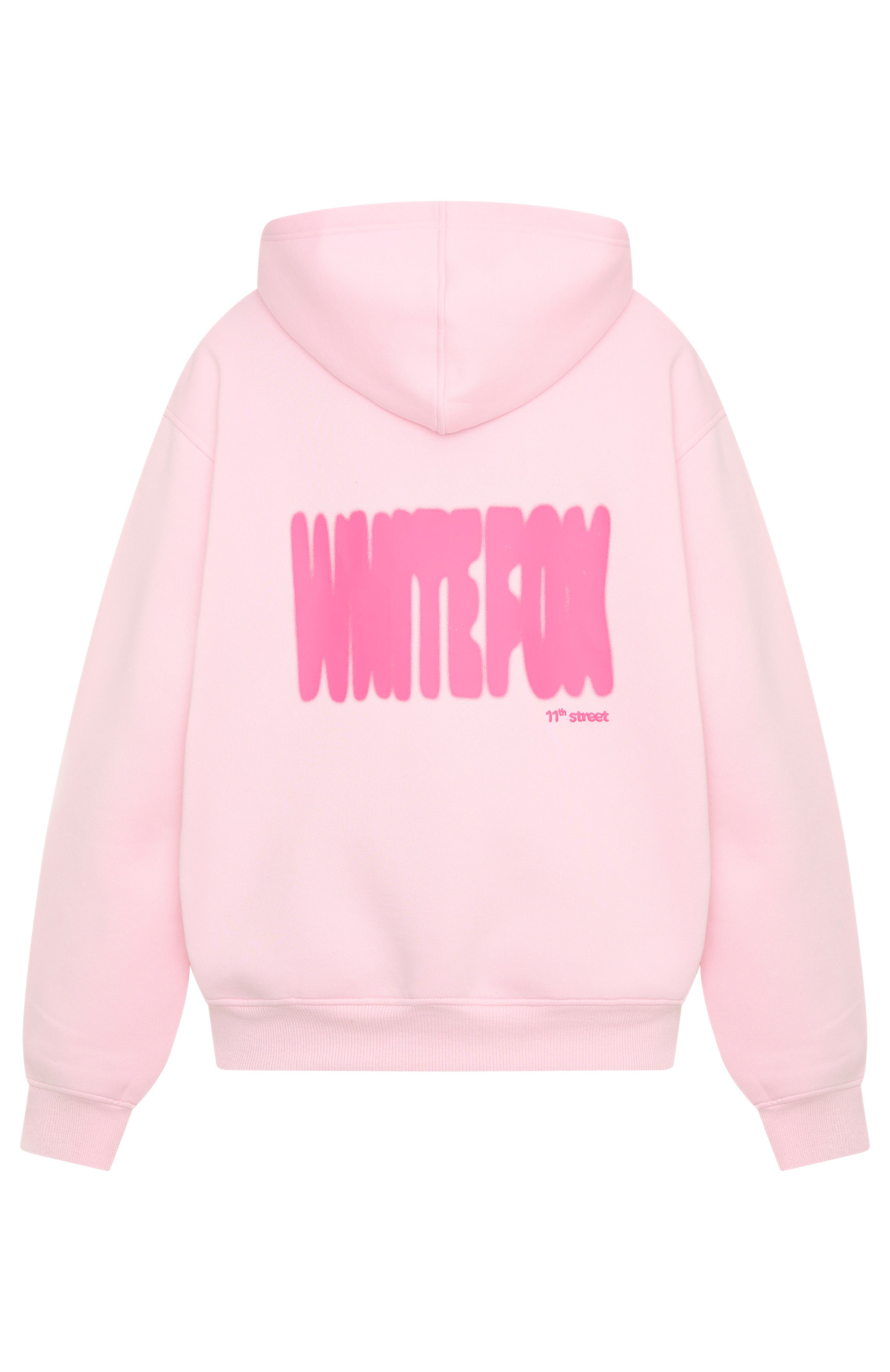 White Fox 11th Street New York Or Nowhere Oversized Hoodie Pink Sugar
