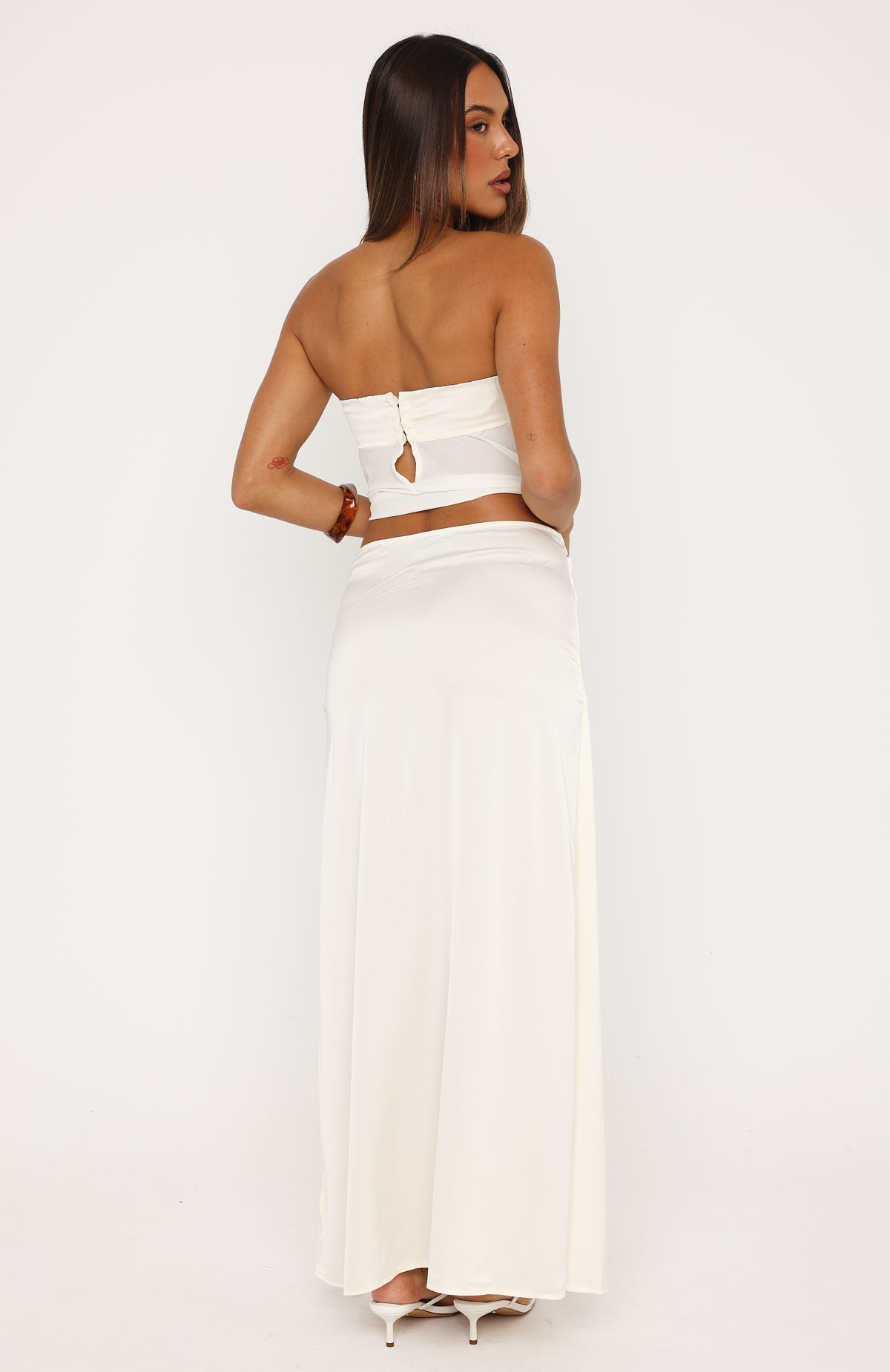 White Fox Sweet Sunshine Maxi Skirt Butter