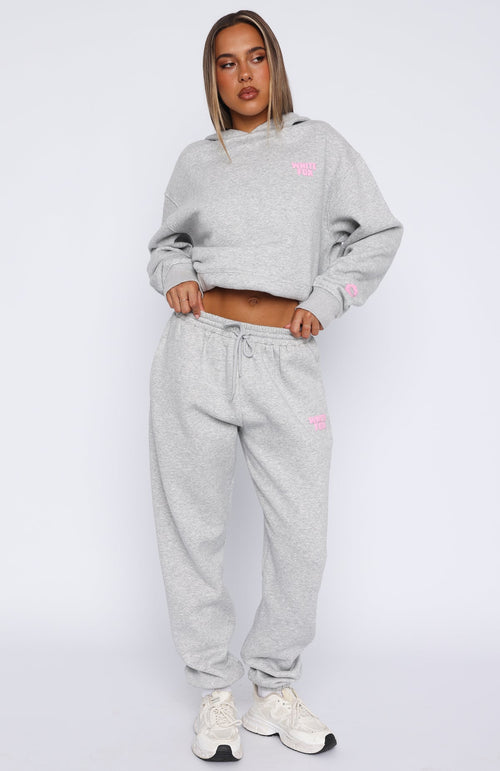 White Fox 11th Street Keeping It Real Sweatpants Jelly Bean