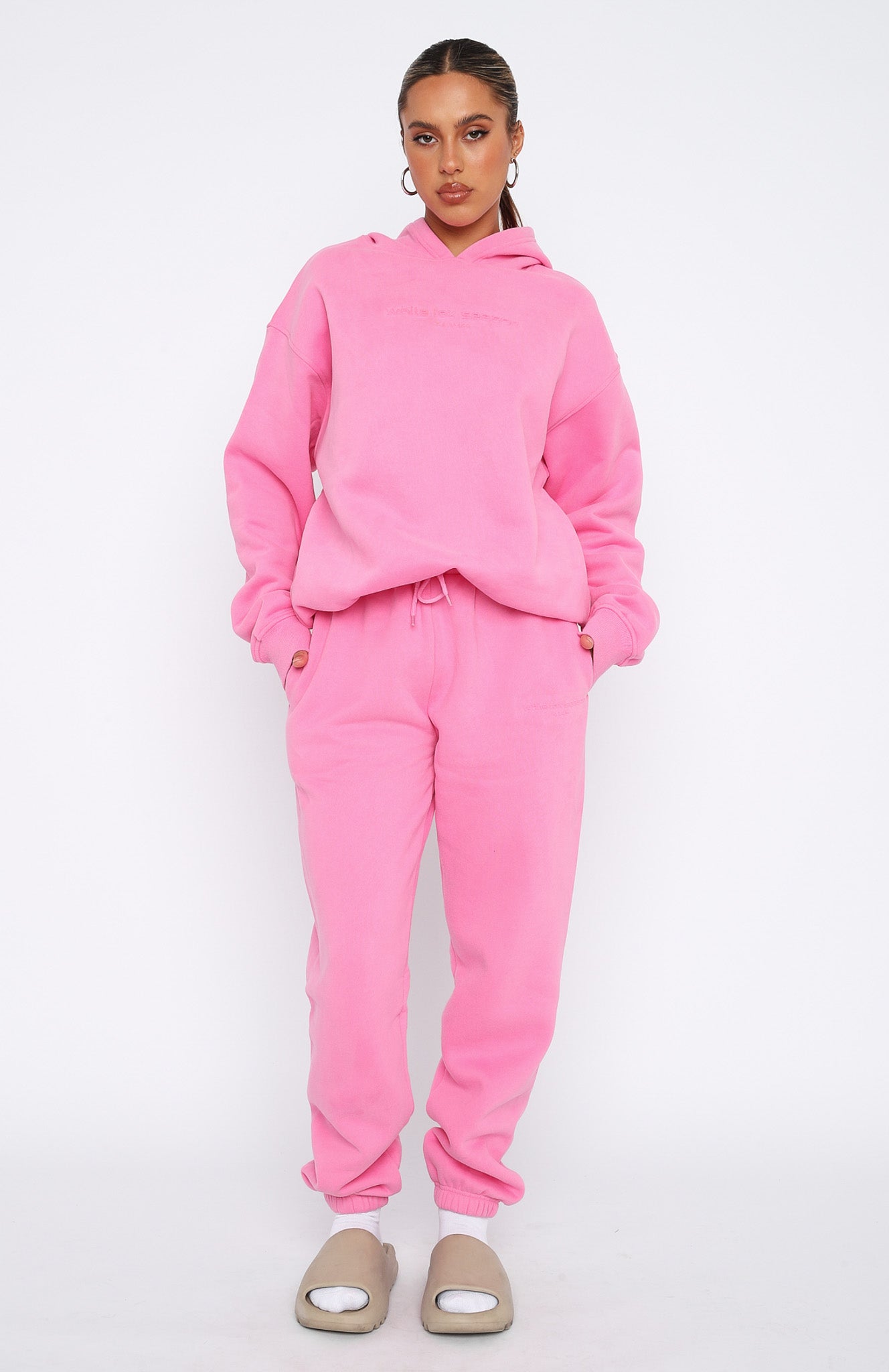 White Fox Future Forward Sweatpants Candy Pink