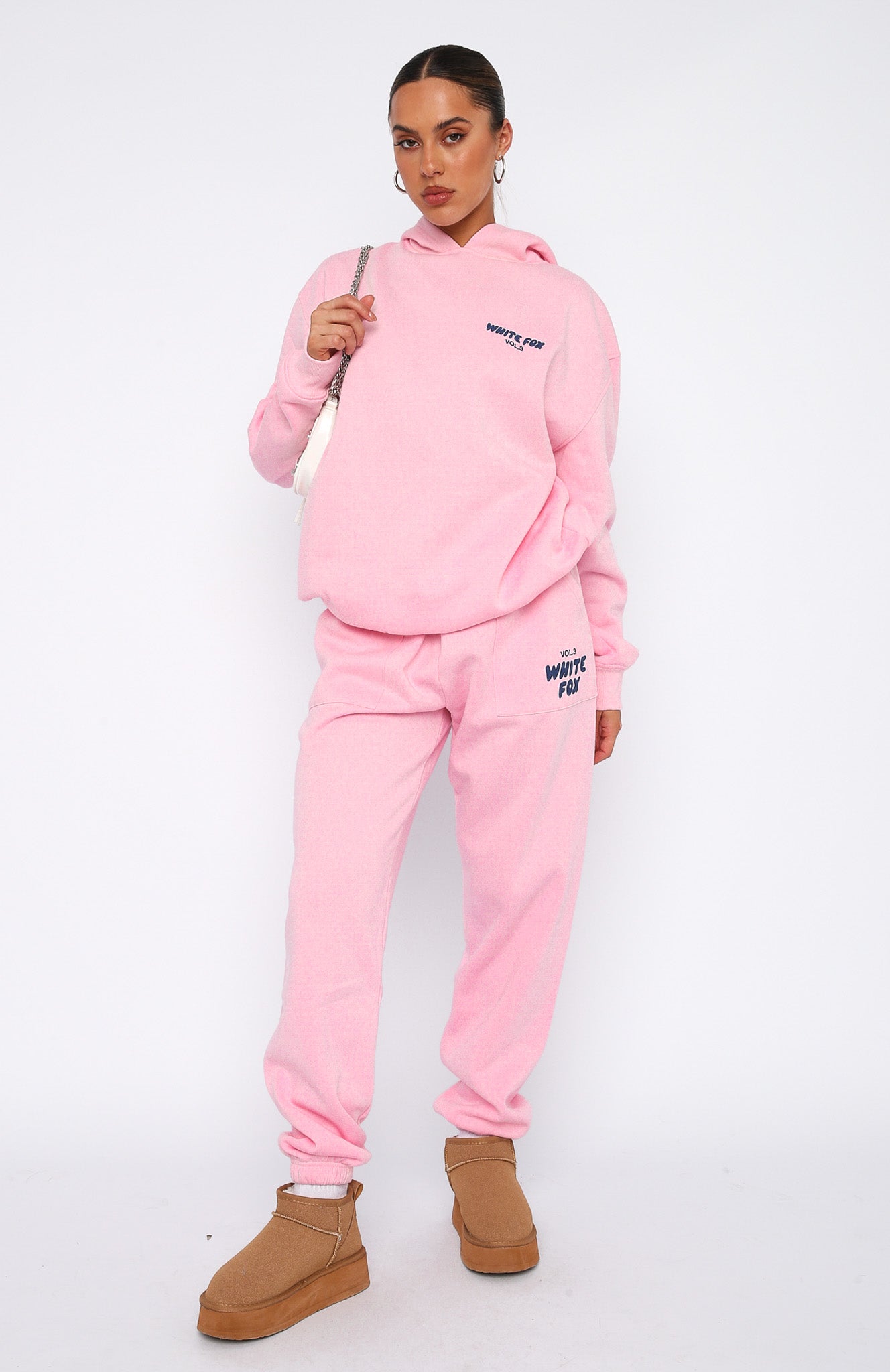 White Fox Offstage Sweatpants Posy Pink