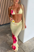 White Fox Golden Hour Bikini Top Lemon Lush