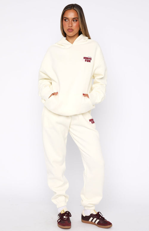 White Fox 11th Street Sweet Kisses Sweatpants Cake Batter