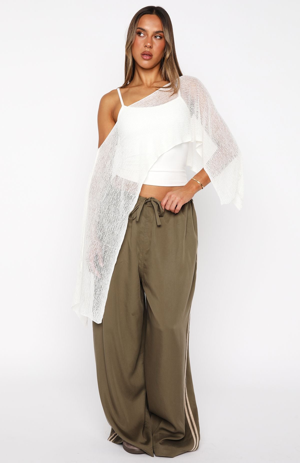 White Fox Distant Memories Pants Khaki