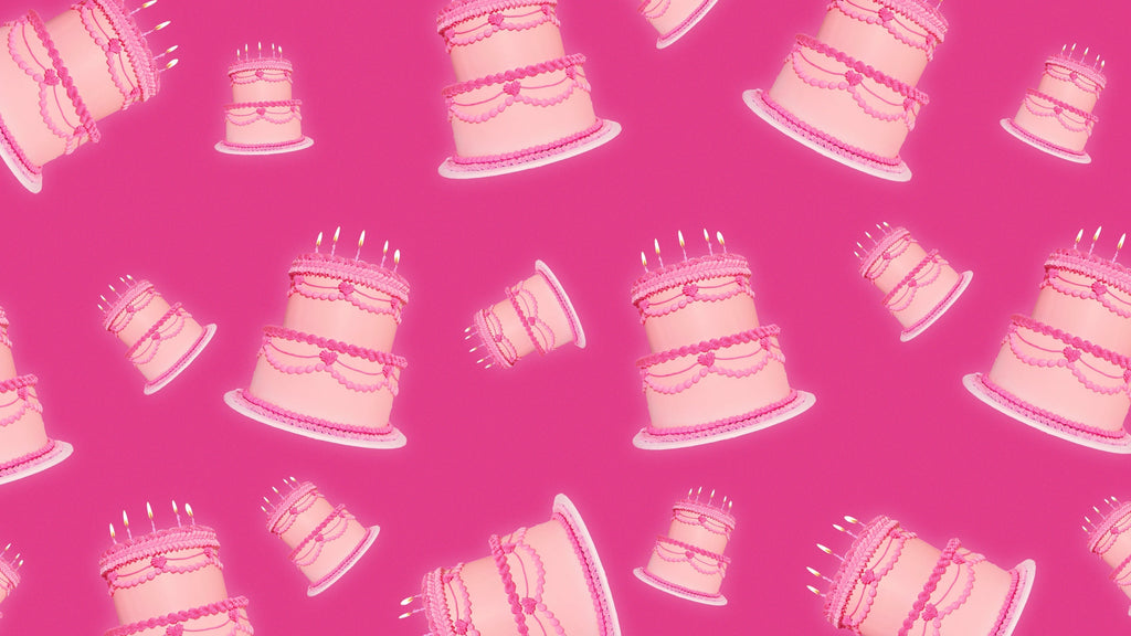 White Fox Birthday Gift Card