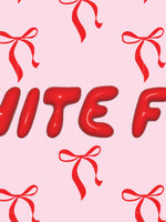 White Fox Christmas Gift Card