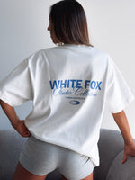 White Fox Having My Way Oversized Tee White