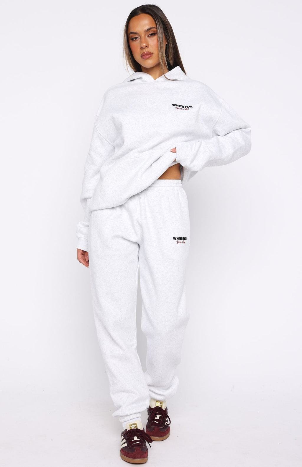 White Fox Club 14 Izzy Sweatpants Grey Marle