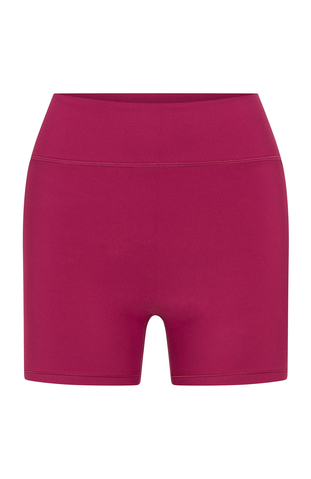 White Fox Endurance Scrunch High Waisted Shorts Berry