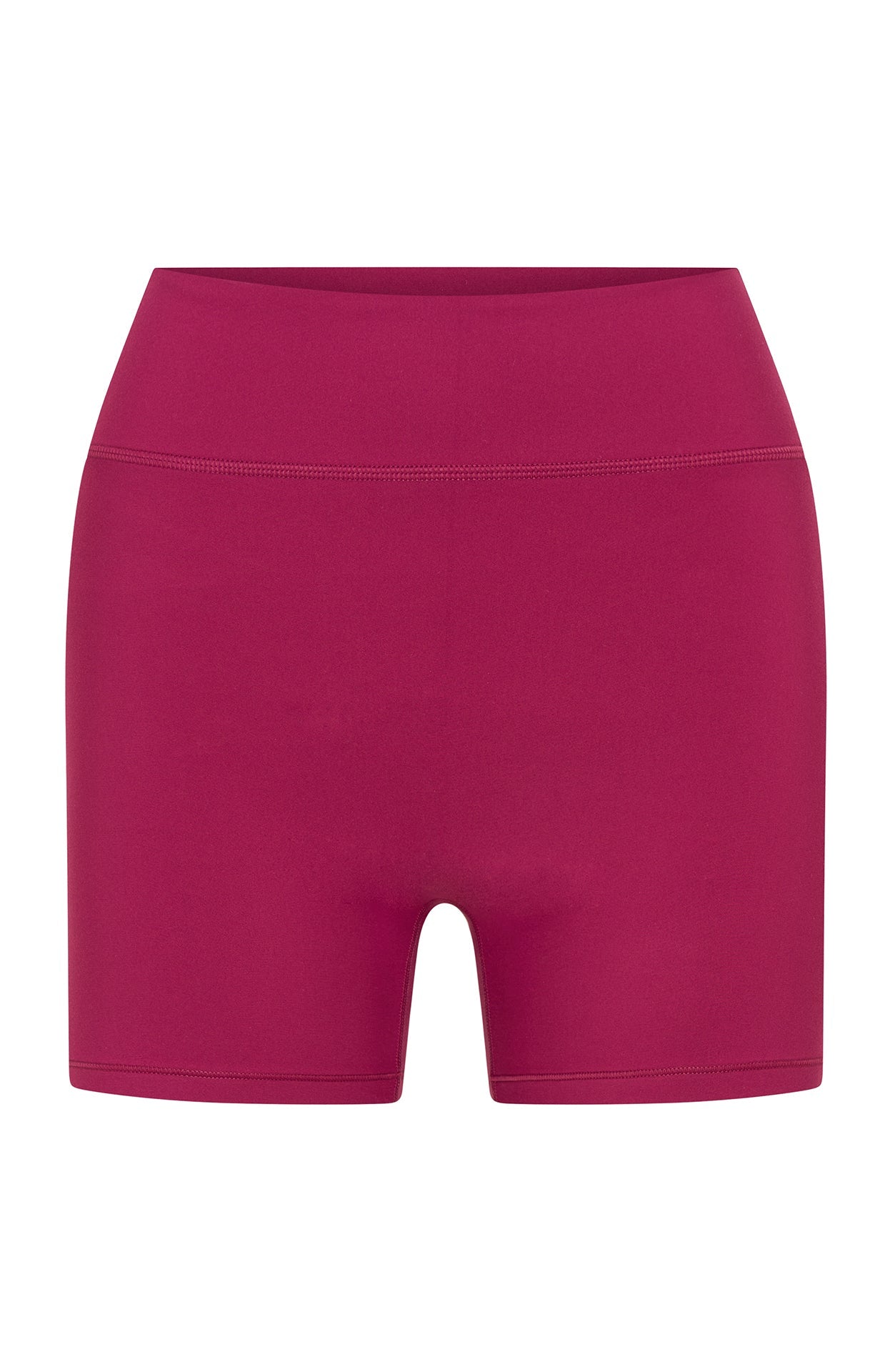 White Fox Endurance Scrunch High Waisted Shorts Berry