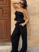 White Fox Secret Society Pants Black