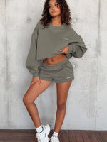White Fox Test Drive Lounge Shorts Khaki