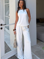White Fox Way She Walks Pants Pearl