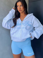 White Fox Season 7 Zip Front Hoodie Dawn