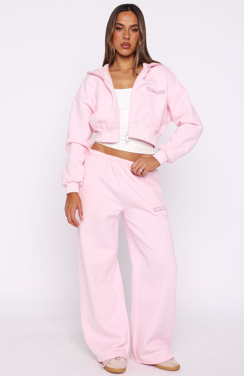 White Fox Vol. 1 Wide Leg Sweatpants Posy
