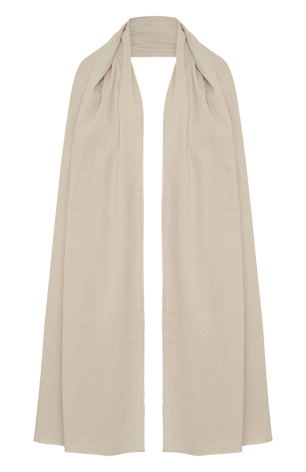 White Fox Coming Up Scarf Oat