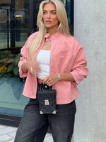 White Fox Love Is Blind Jacket Pink