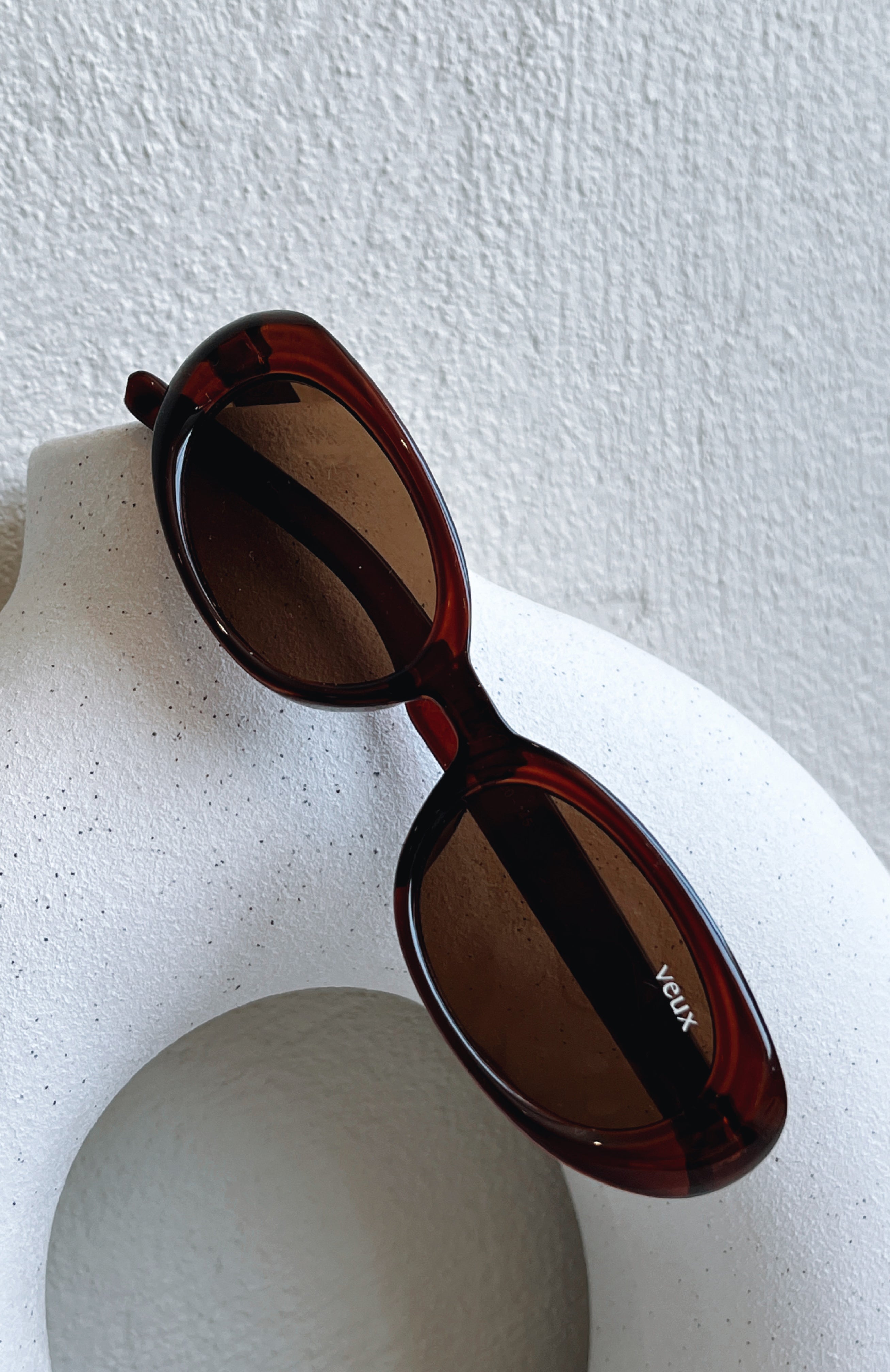 White Fox Olivia Sunglasses Brown