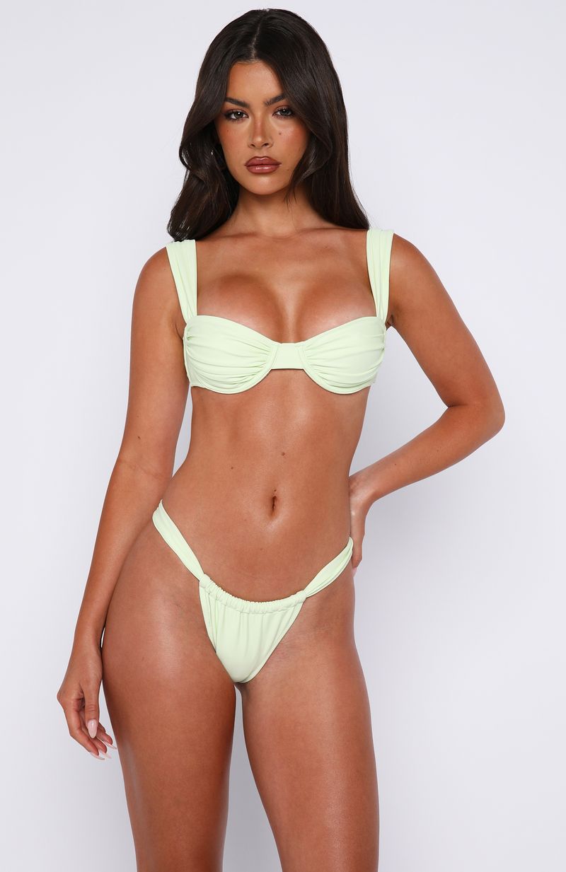 White Fox Balia Bikini Top Melon