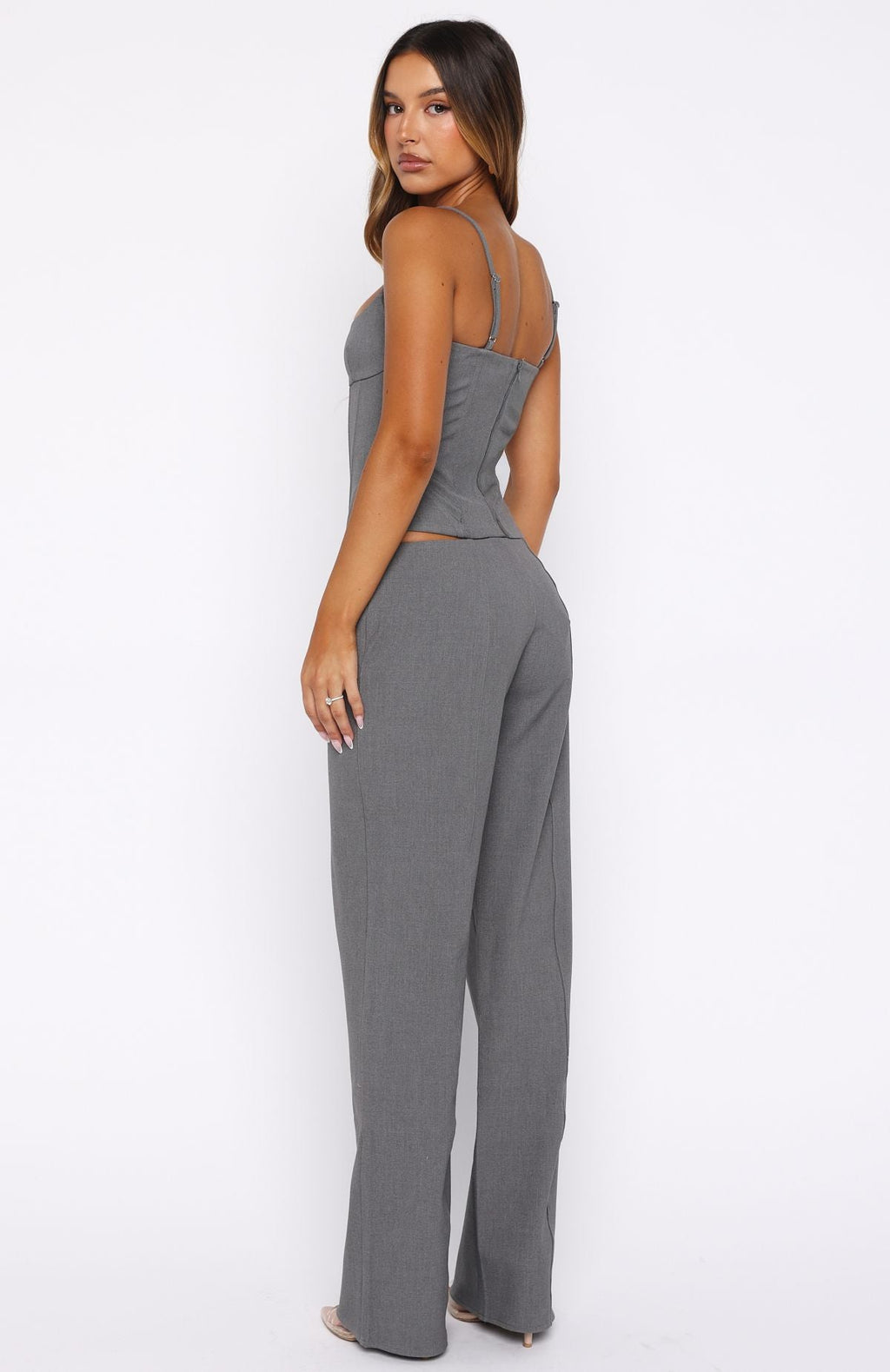 White Fox Sunny Seine Pants Grey