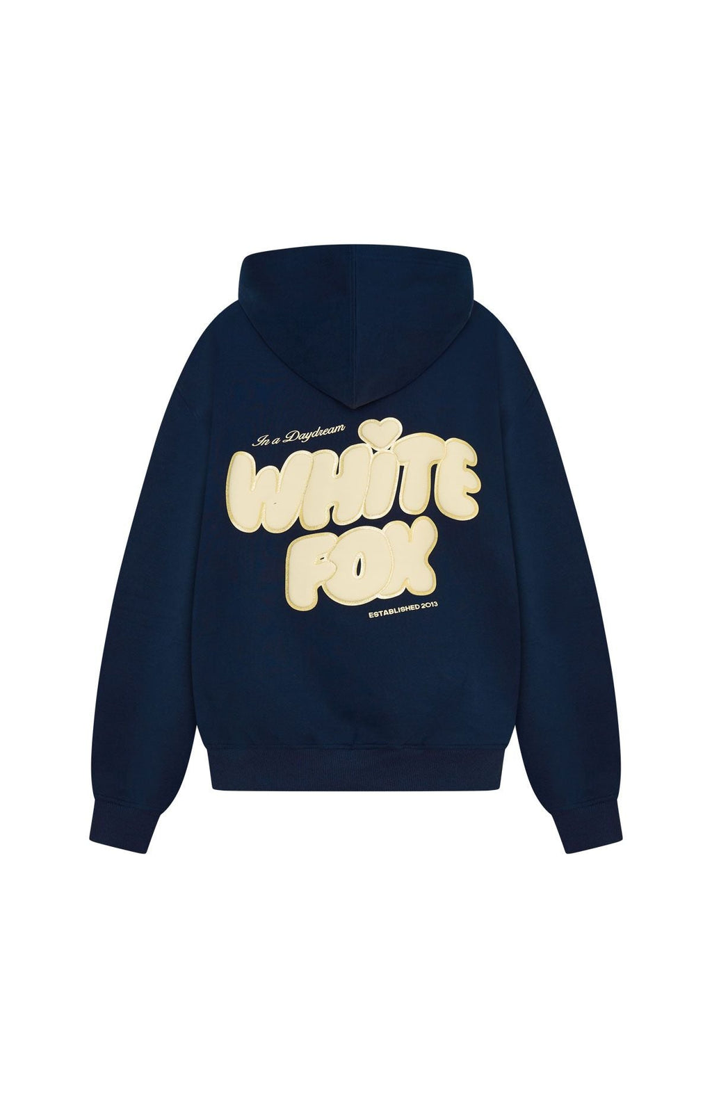 White Fox Daydreamers Angelina Oversized Hoodie Navy
