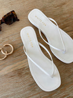 White Fox Roma Thong Sandals Bone
