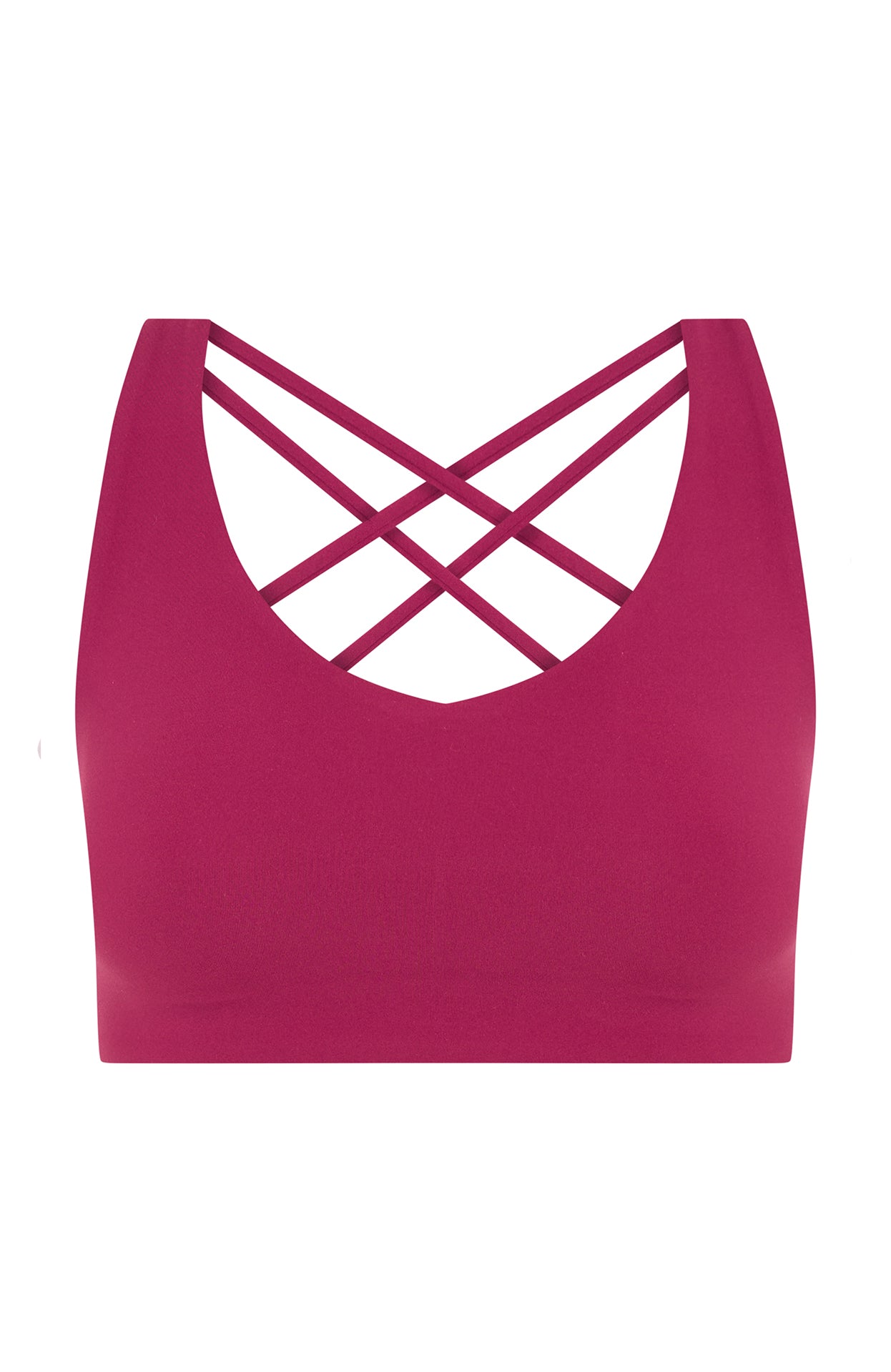 White Fox Stamina High Support Sports Bra Berry