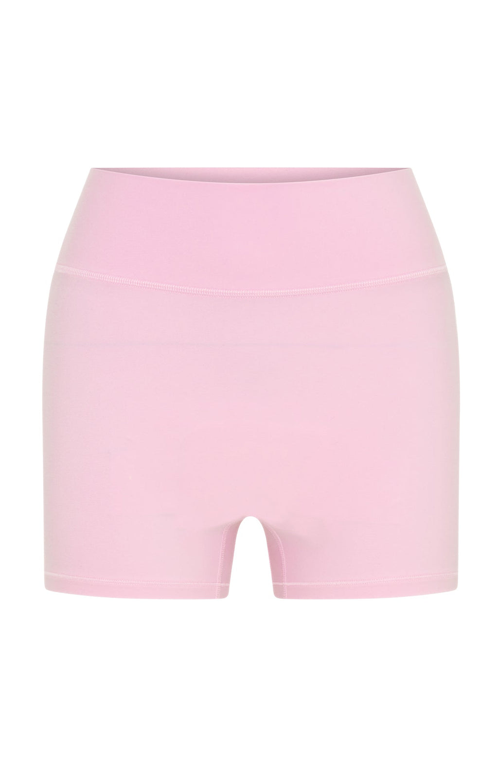 White Fox Stronger High Waisted Shorts 3" Ballet Pink
