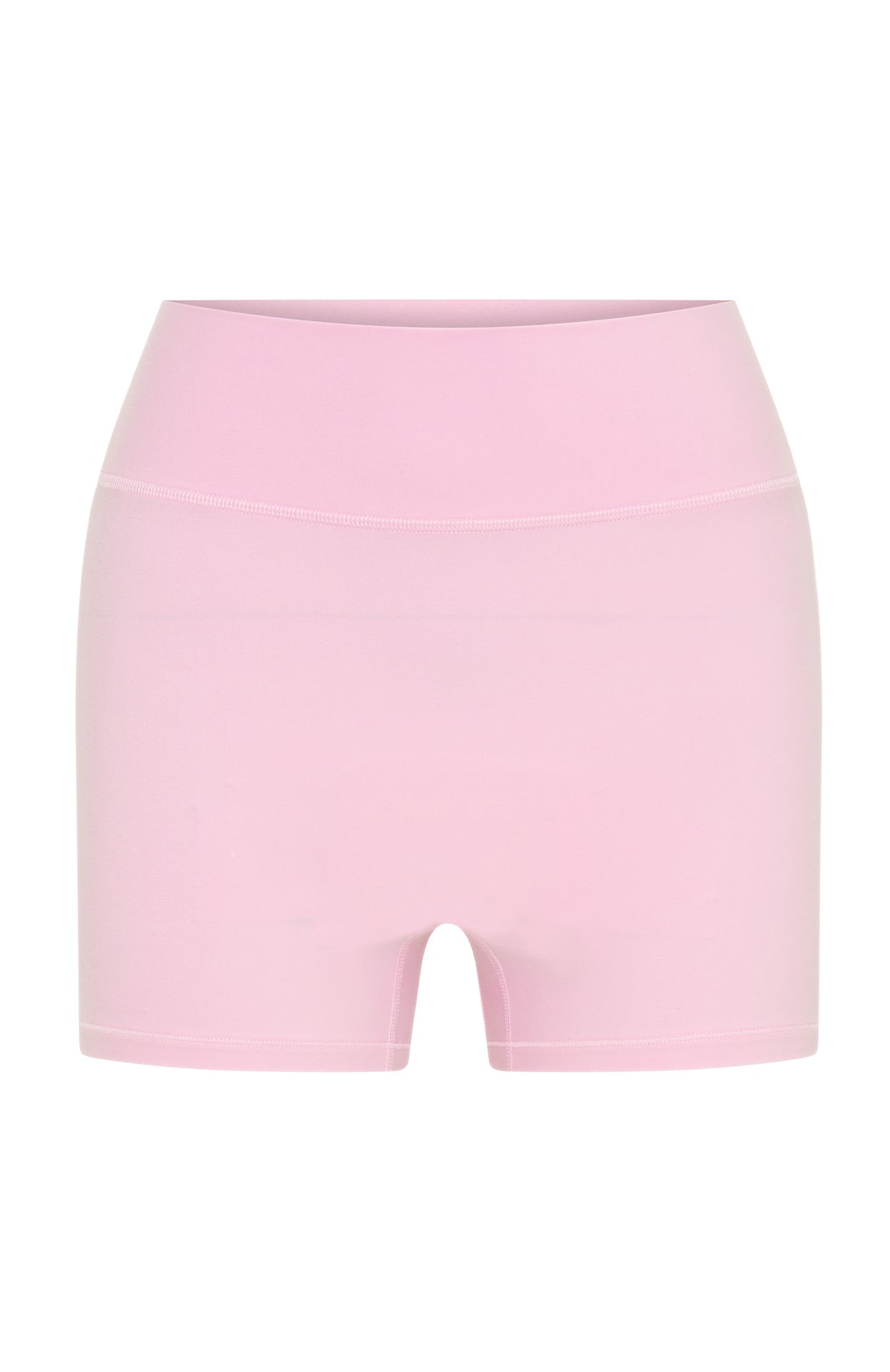 White Fox Stronger High Waisted Shorts 3" Ballet Pink