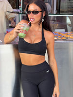 White Fox Sprint Sports Bra Black