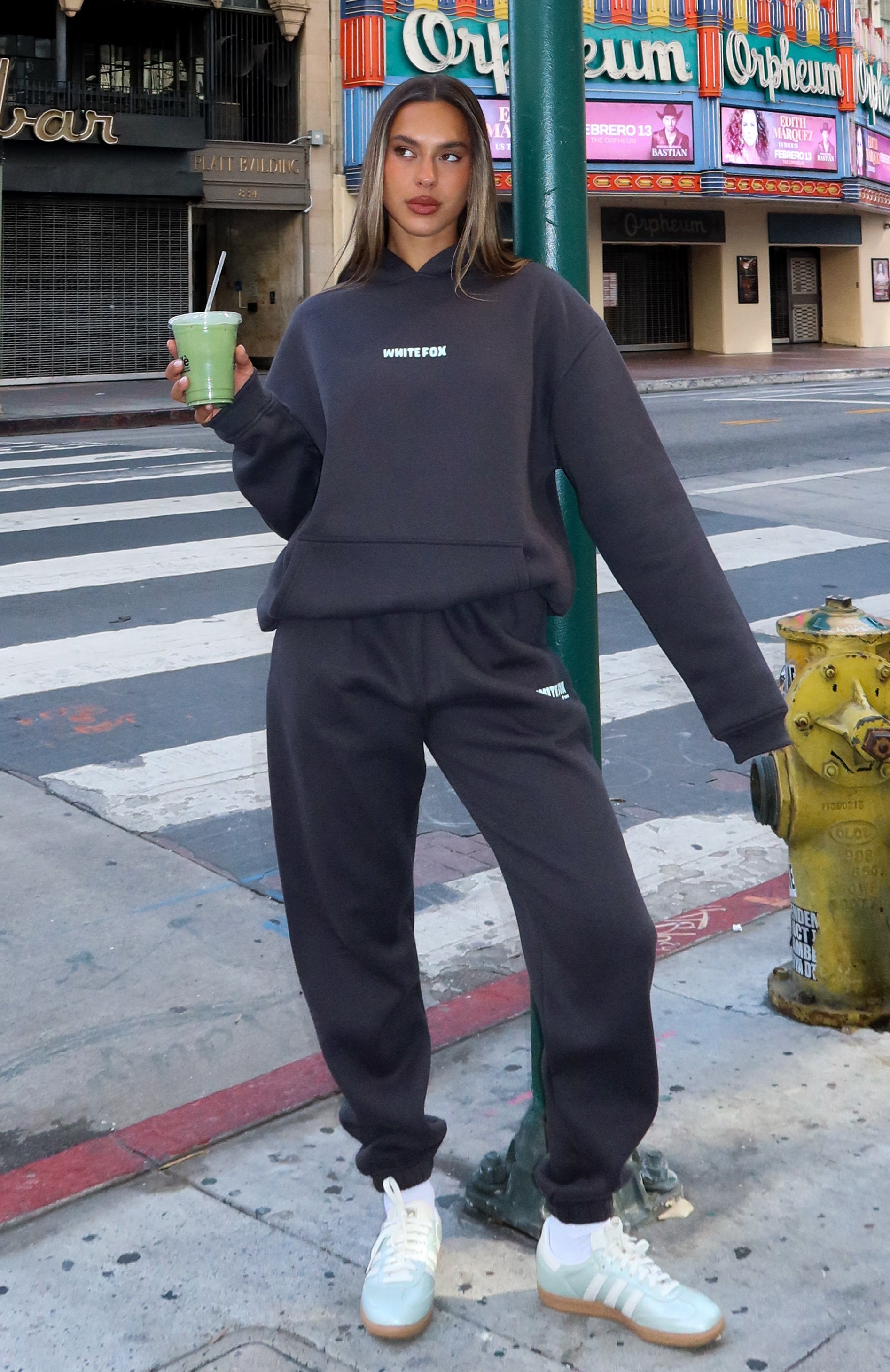 White Fox 11th Street New York Or Nowhere Sweatpants Matcha Crumble