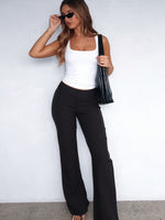 White Fox Miss CEO Pant Black