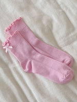 White Fox Which One Socks Pink