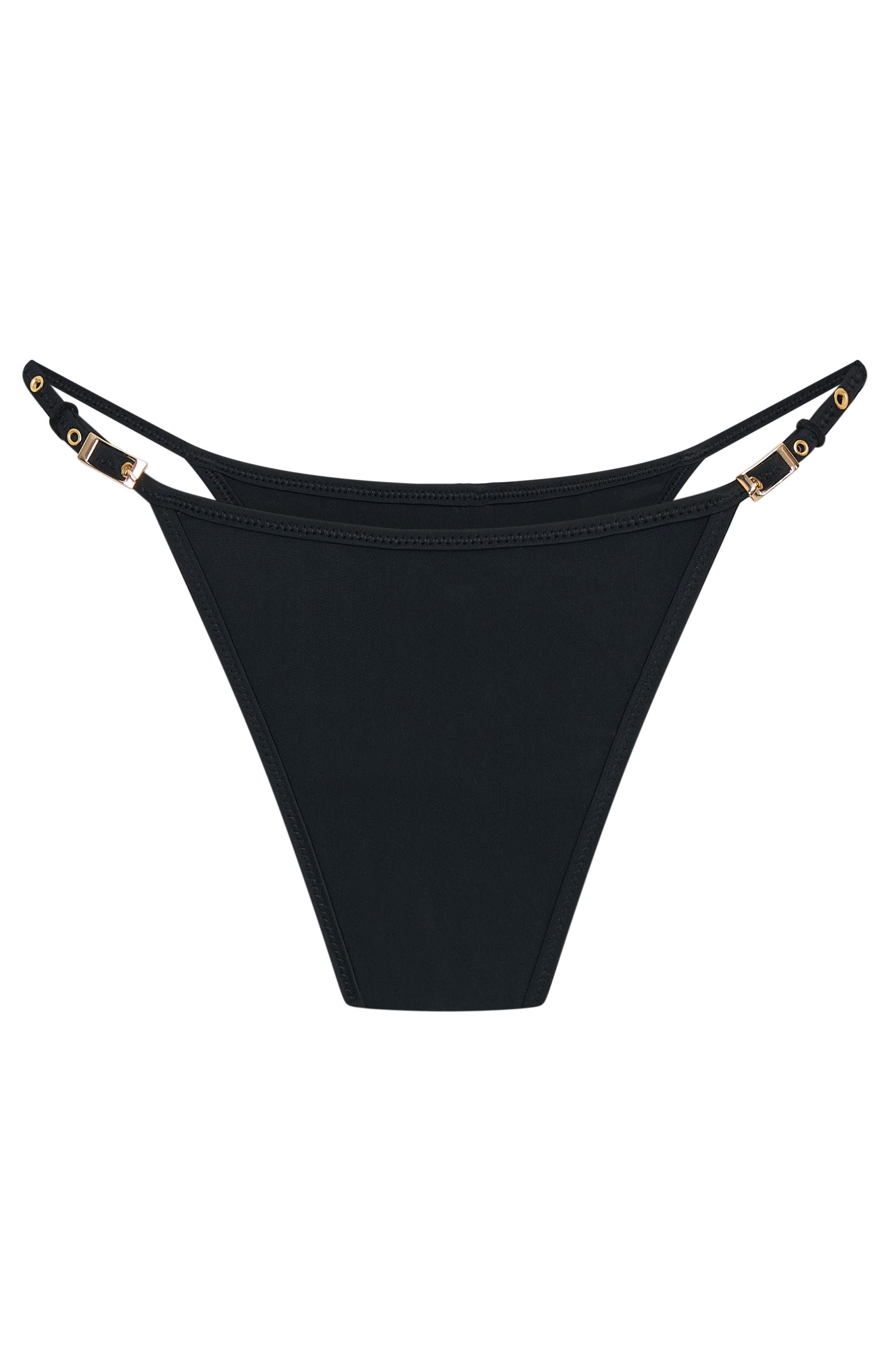 White Fox Island Paradise Bottoms Black