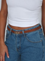 White Fox Zuri Belt Tan
