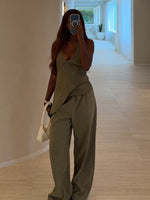 White Fox Take A Stance Pants Olive