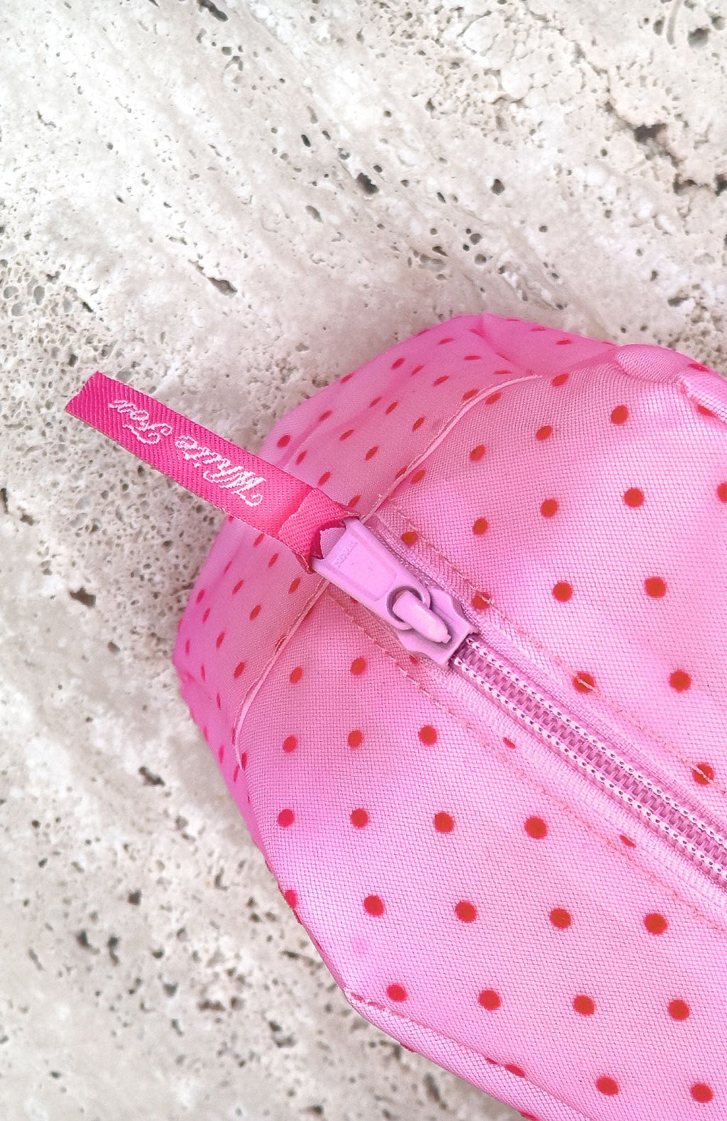 White Fox Nora Case Pink Polka Dots