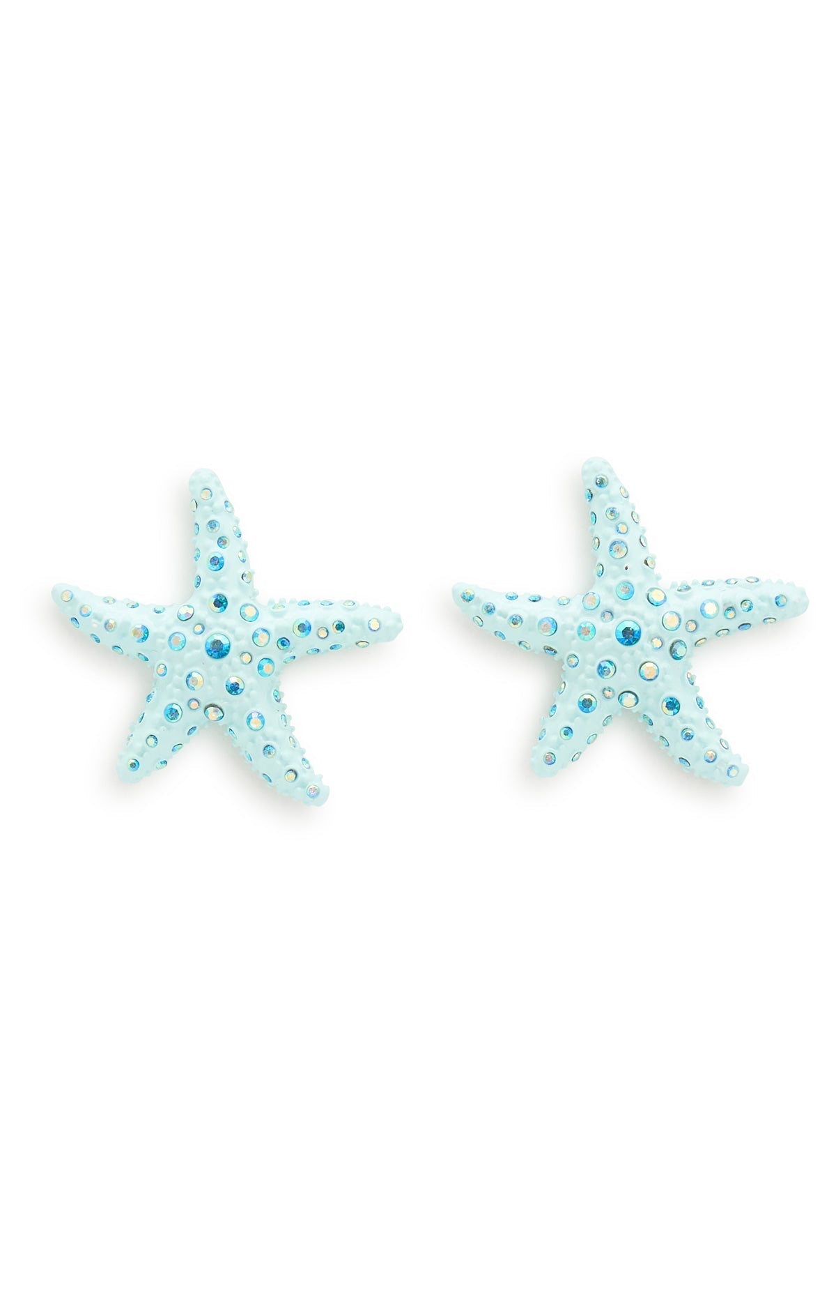 White Fox Aminah Earrings Blue