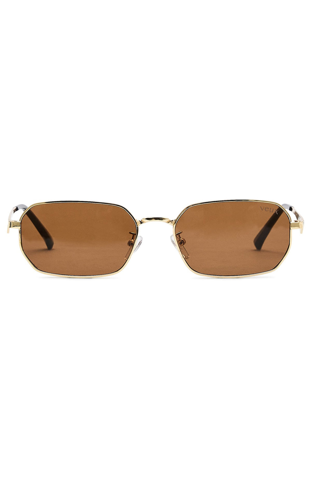 White Fox Arden Sunglasses Chocolate/Gold