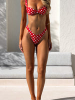 White Fox Belmont Bottoms Cherry Polka Dot