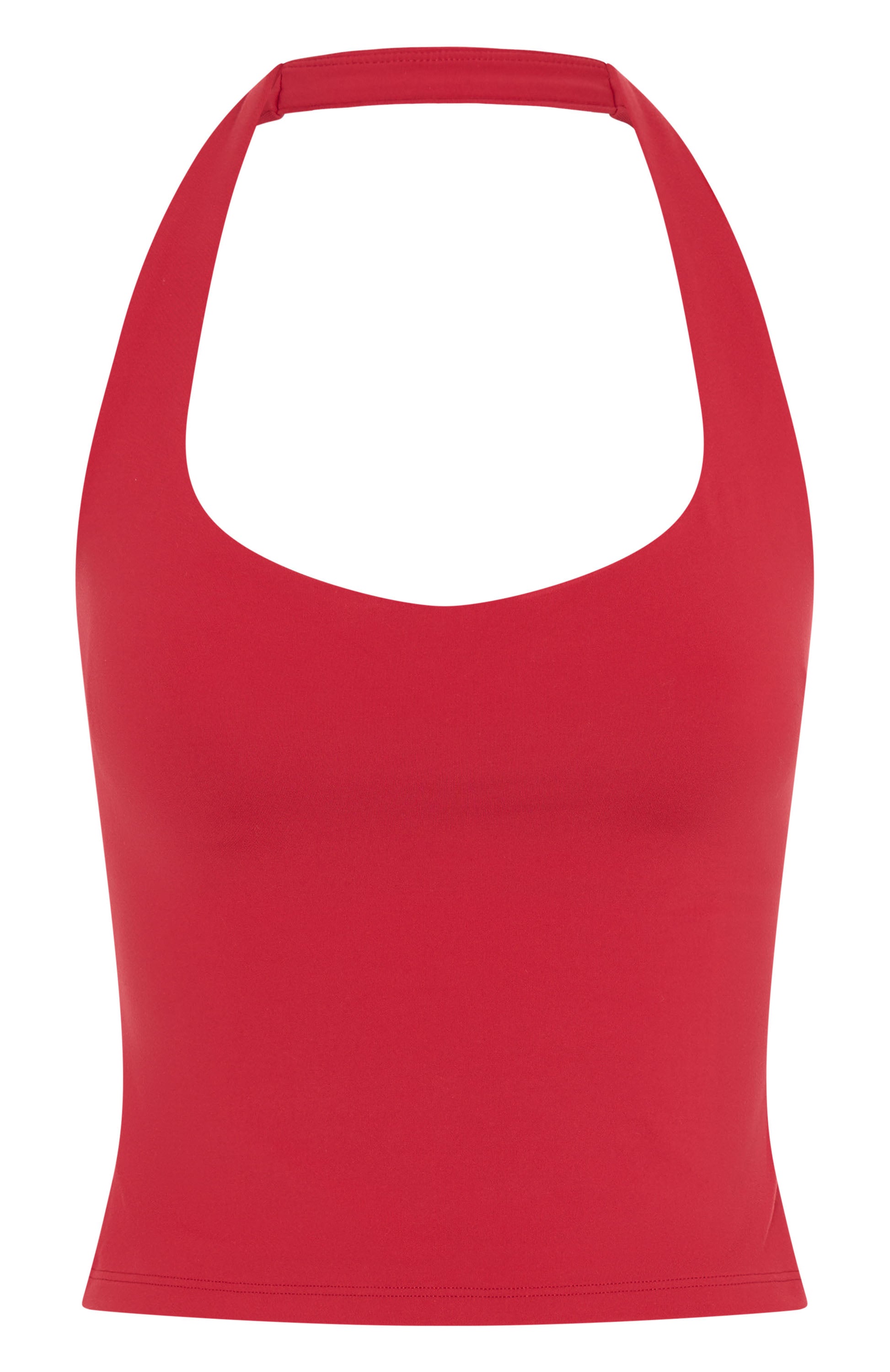 White Fox Body Pump Active Tank Cherry Red