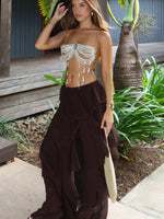 White Fox Bohemian Dream Pants Chocolate