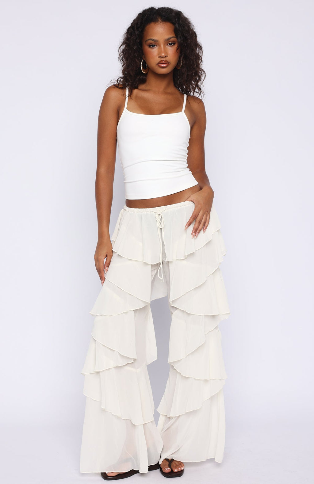 White Fox Bohemian Dream Pants Off White