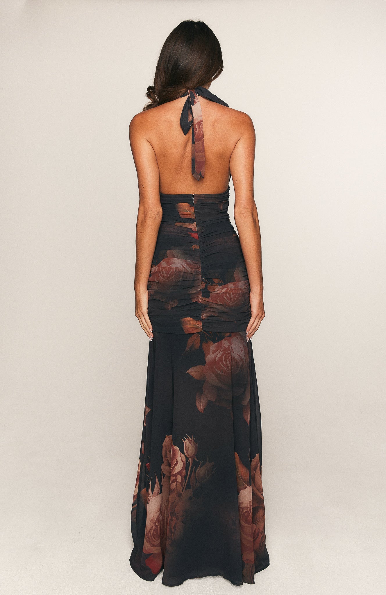White Fox Cherish The Thought Maxi Dress Midnight Silk