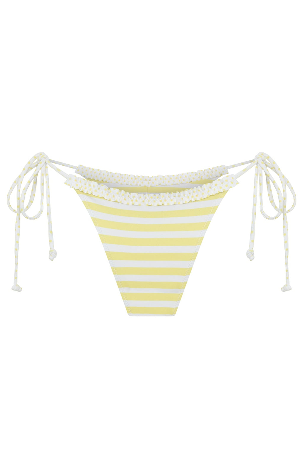 White Fox Coogee Bottoms Lemoncello Stripe