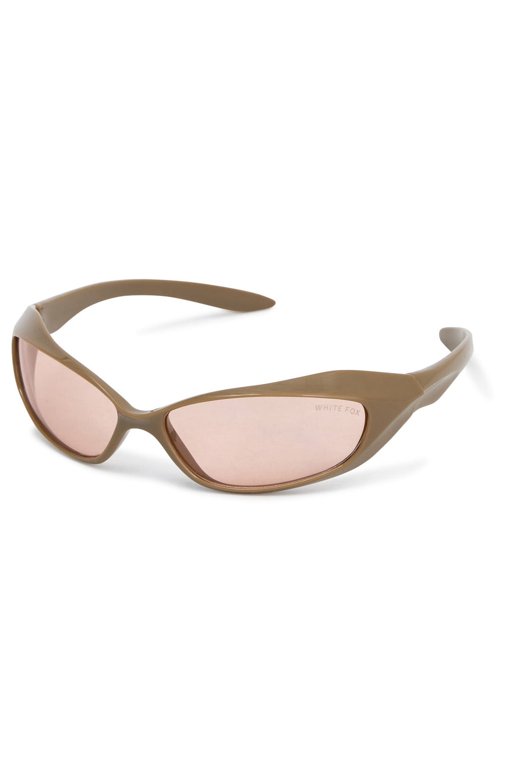 White Fox Emeline Sunglasses Light Brown