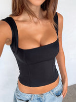 White Fox Forever Life Bustier Black
