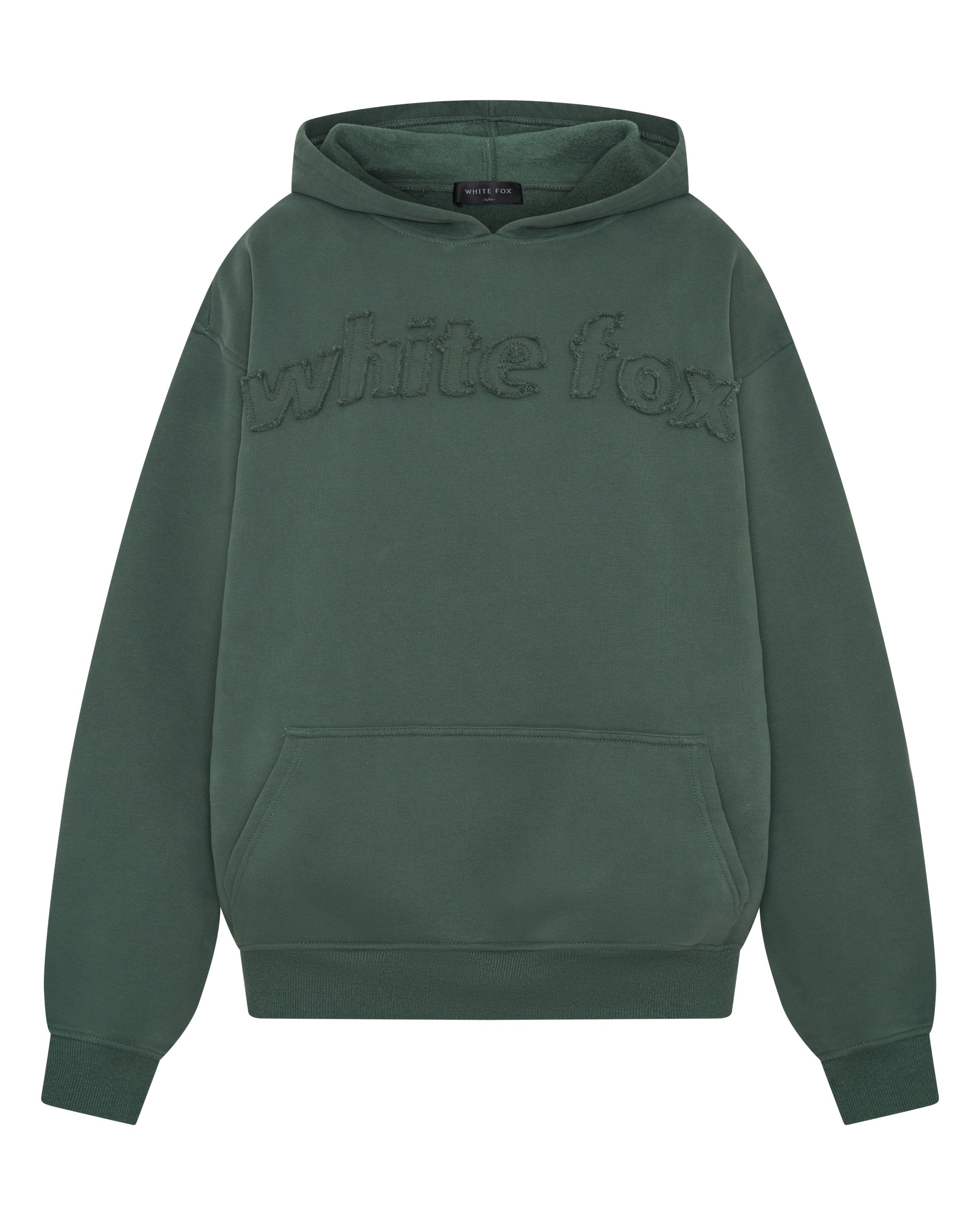 White Fox From The Archives Lexi Oversized Hoodie Khaki